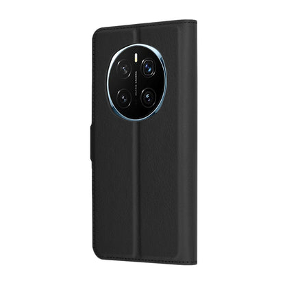 Ovitek za Honor Magic7 Pro, Techsuit, usnjeni folio, črn