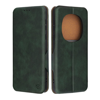 Ovitek za Honor Magic7 Pro, Techsuit, Safe Wallet Plus, Zelen