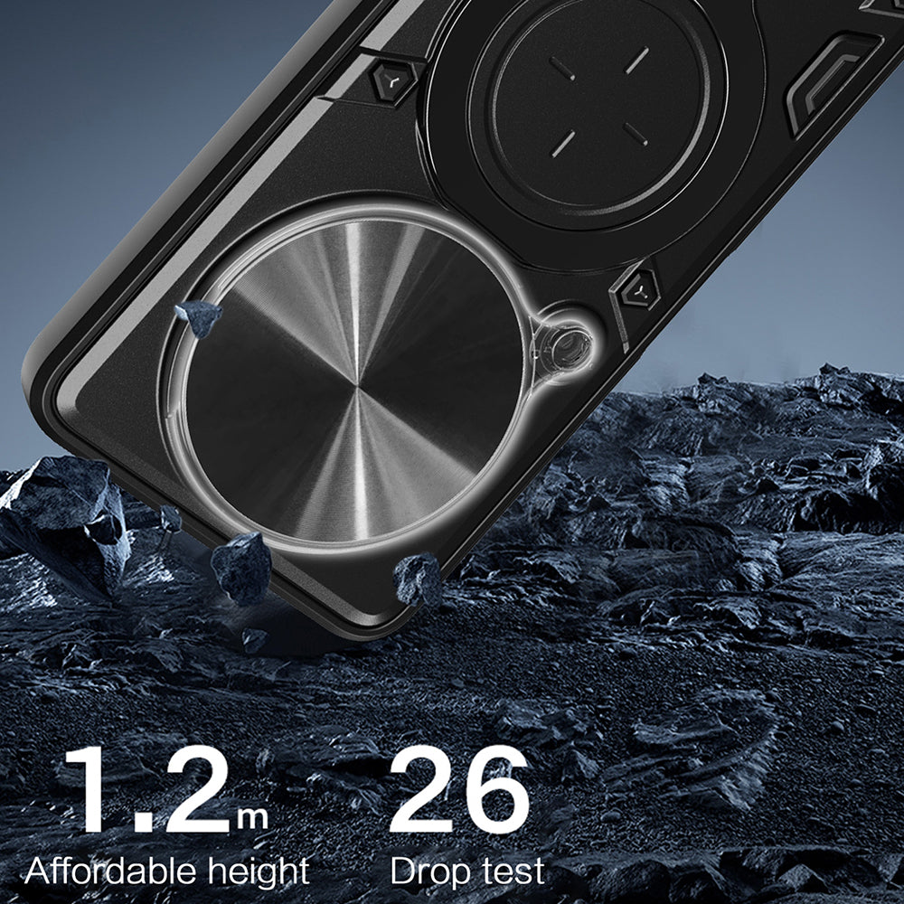 Ovitek za Honor Magic8 Lite, Techsuit, CamGuard Pro, Rdeča