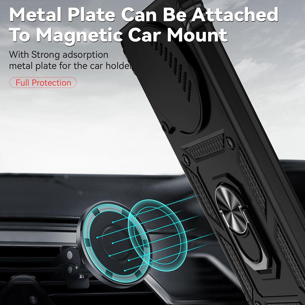 Ovitek za Honor Magic8 Lite, Techsuit, CamShield, Zelen