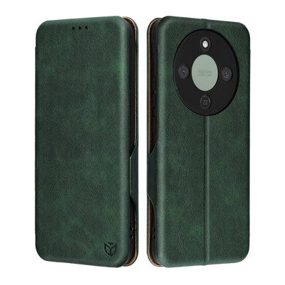 Ovitek za Honor Magic8 Lite, Techsuit, Safe Wallet Plus, Zelen