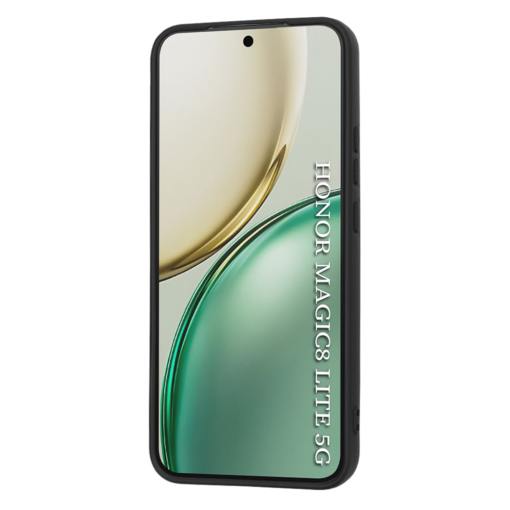 Ovitek za Honor Magic8 Lite, Techsuit, SoftFlex, Črn