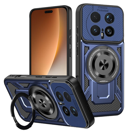 Ovitek za Honor Magic8 Pro, Techsuit, RuggedCam, Modra