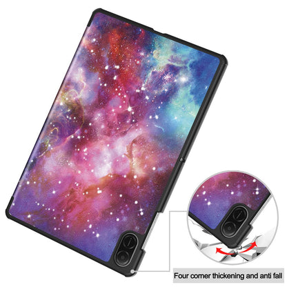 Ovitek za Honor Pad X8a, Techsuit, FoldPro Galaxy, Večbarvno