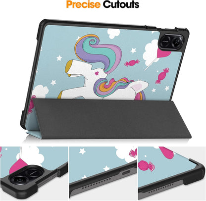 Ovitek za Honor Pad X8a, Techsuit, FoldPro Unicorn, večbarven