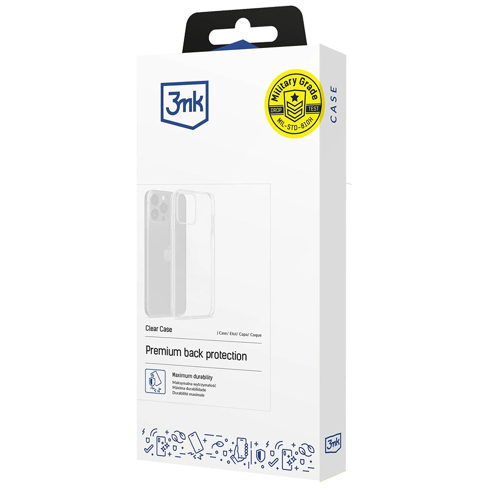 Ovitek za Honor X5c Plus, 3MK, Prozoren, Transparenten