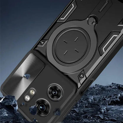 Ovitek za Honor X5c Plus, Techsuit, CamGuard Pro, Rožnato zlata