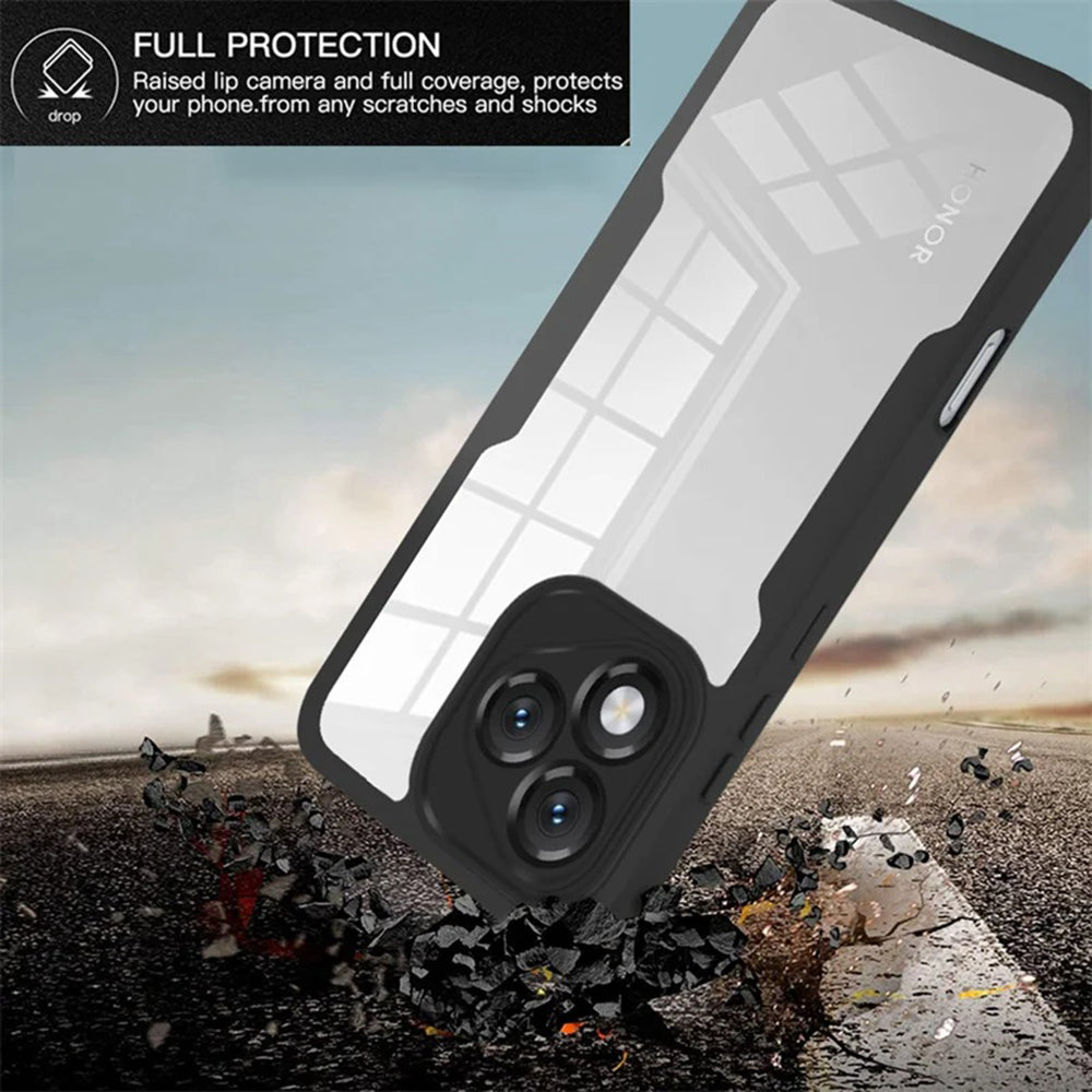 Ovitek za Honor X5c Plus, Techsuit, ColorVerse 360, Črn