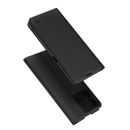 Ovitek za Honor X5c Plus, Techsuit, Magskin Book, črn