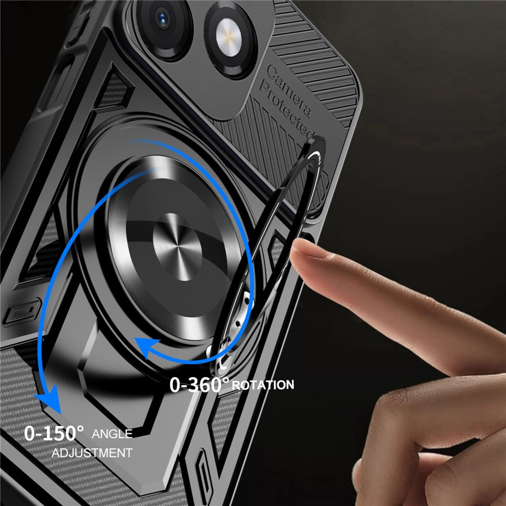 Ovitek za Honor X5c Plus, Techsuit, RuggedCam, Modra