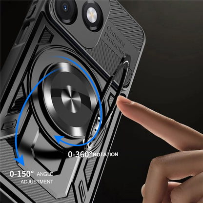 Ovitek za Honor X5c Plus, Techsuit, RuggedCam, Modra