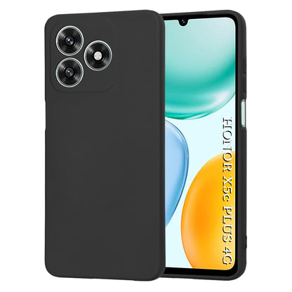 Ovitek za Honor X5c Plus, Techsuit, SoftFlex, Črn