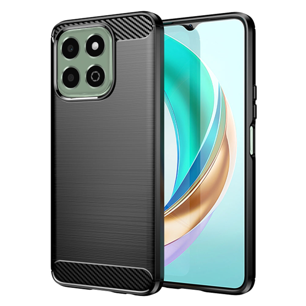 Ovitek za Honor X6b, Techsuit, Karbon, Črn