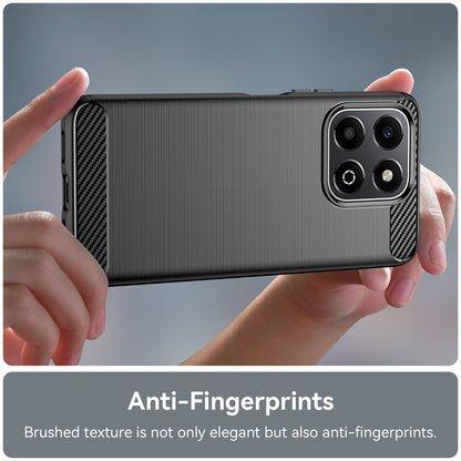 Ovitek za Honor X6b, Techsuit, Karbon, Črn