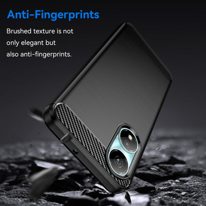 Ovitek za Honor X7b 5G / 90 Smart / X7b 4G, Techsuit, Karbon, Črn