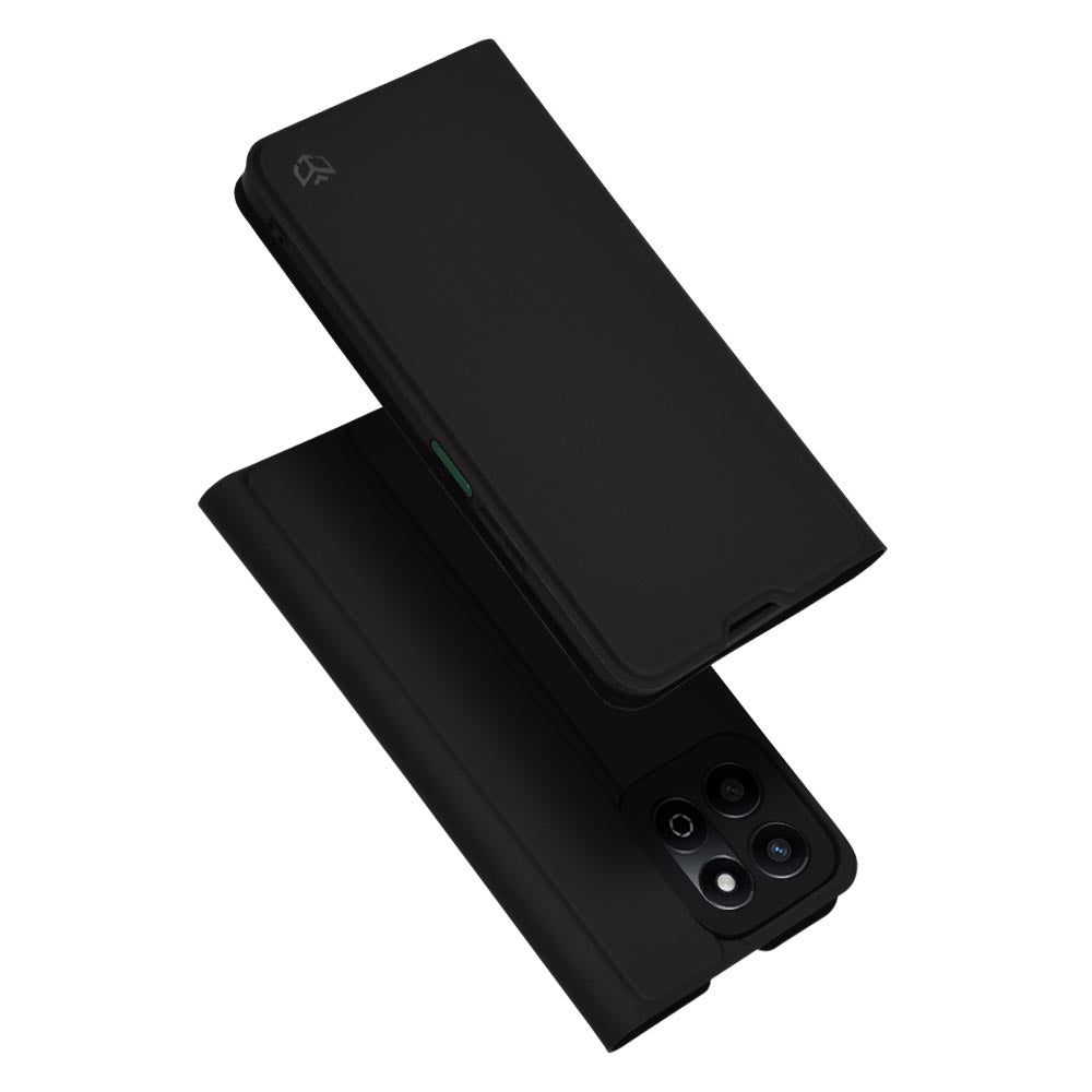 Ovitek za Honor X7c / 200 Smart, Techsuit, Magskin Book, Črn