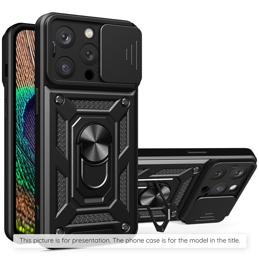 Case for Honor 400 Smart 4G / X7d 4G, Techsuit, CamShield, Black