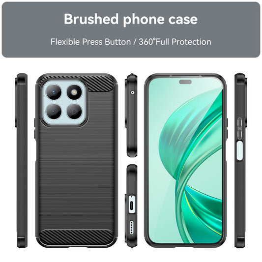 Ovitek za Honor X8b, Techsuit, Karbon, Črn