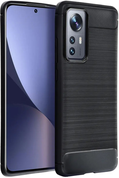 Ovitek za Honor X8c, OEM, Karbon, Črn