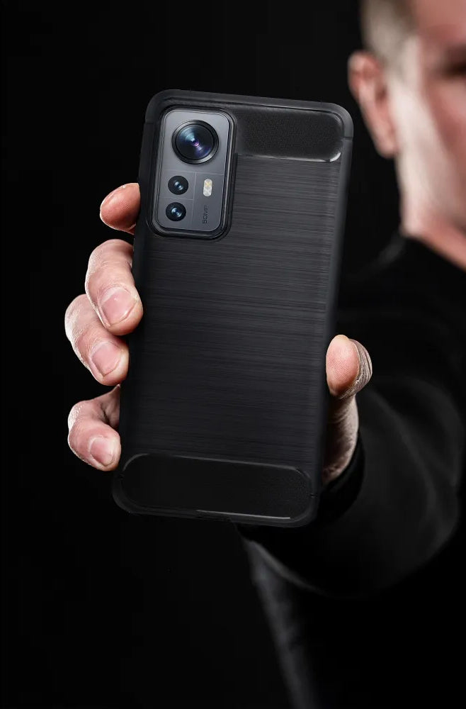 Ovitek za Honor X8c, OEM, Karbon, Črn