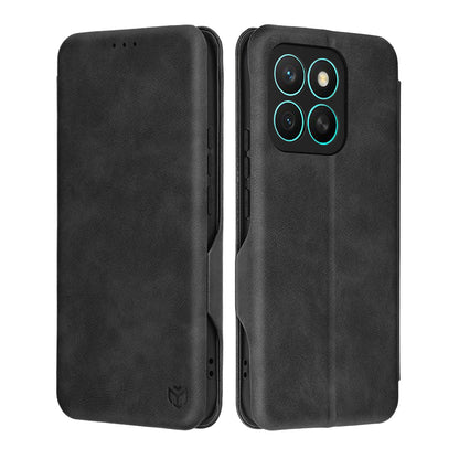 Ovitek za Honor X8c, Techsuit, Safe Wallet Plus, Črn