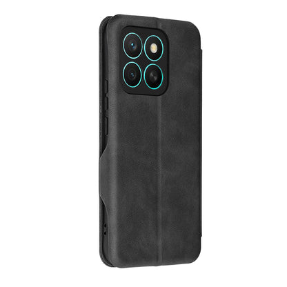 Ovitek za Honor X8c, Techsuit, Safe Wallet Plus, Črn