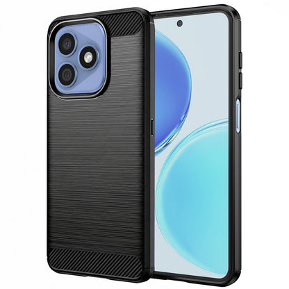 Ovitek za Honor X8d, Techsuit, Karbon, Črn