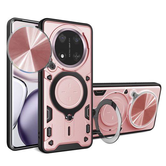 Ovitek za Honor X9c / Magic7 Lite, Techsuit, CamGuard Pro, rožnato zlata