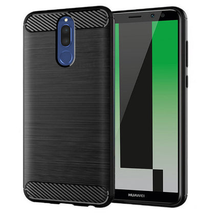Case for Huawei Mate 10 Lite, Techsuit, Carbon, Black