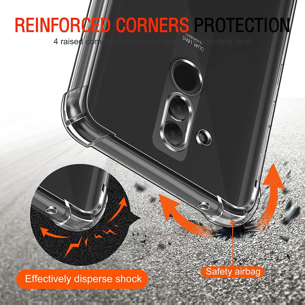 Case for Huawei Mate 20 Lite, Techsuit, Shockproof Clear, Transparent