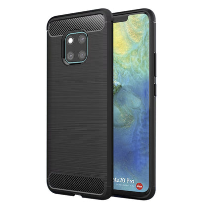 Ovitek za Huawei Mate 20 Pro, Techsuit, Karbon, Črn