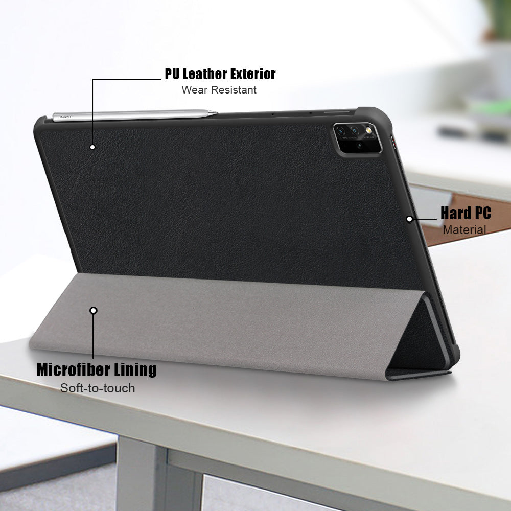 Ovitek za Huawei MatePad Pro 12.6 (2021), Techsuit, FoldPro, Črn