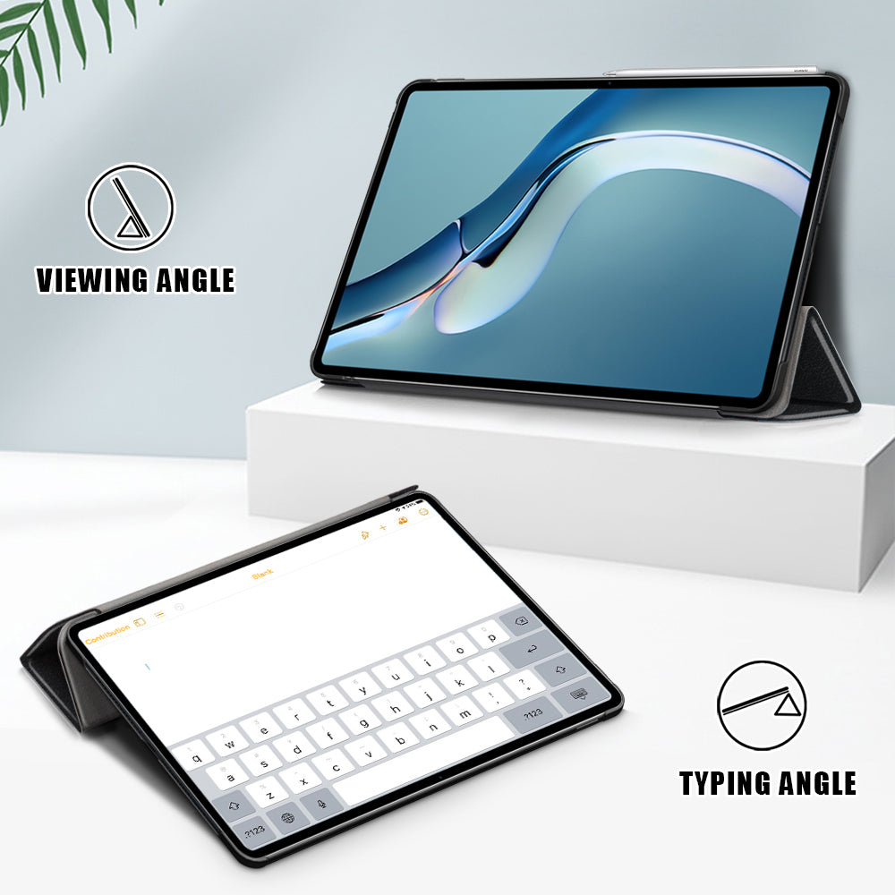 Ovitek za Huawei MatePad Pro 12.6 (2021), Techsuit, FoldPro, Črn