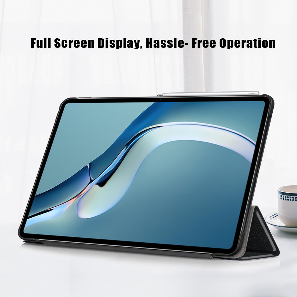 Ovitek za Huawei MatePad Pro 12.6 (2021), Techsuit, FoldPro, Črn