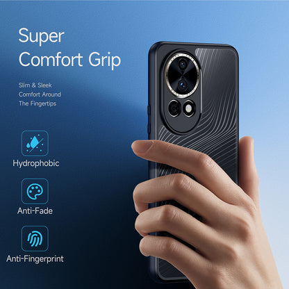 Ovitek za Huawei nova 12 Pro, DUX DUCIS, Aimo, Črn