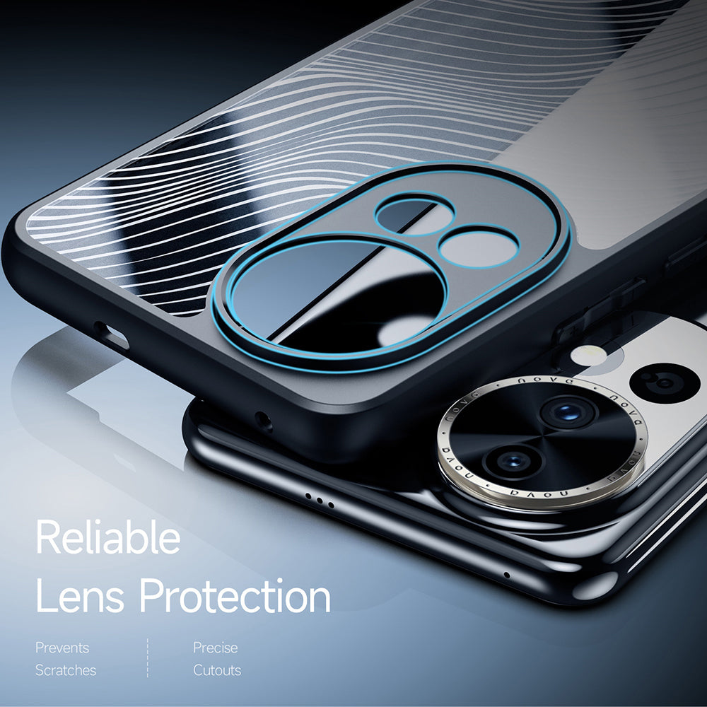 Ovitek za Huawei nova 12 Pro, DUX DUCIS, Aimo, Črn