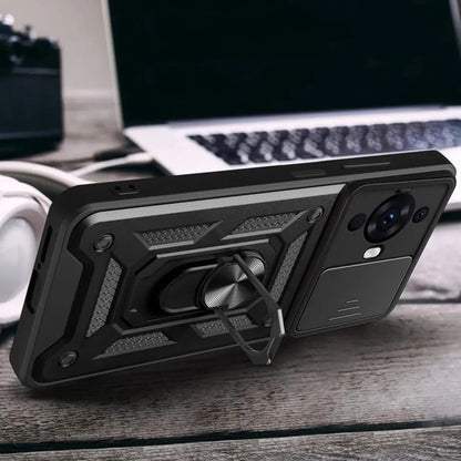 Ovitek za Huawei nova 12s / nova 11, Techsuit, CamShield, Črn