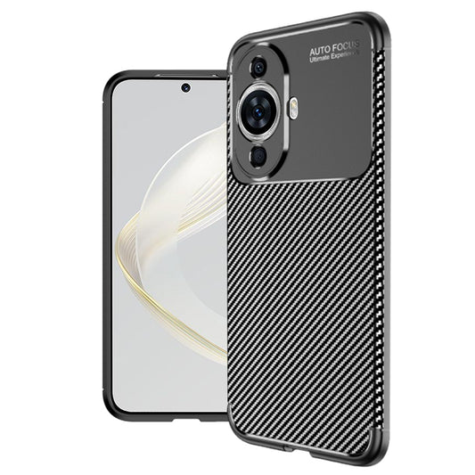 Ovitek za Huawei nova 12s / nova 11, Techsuit, CarbonFiber, Črn