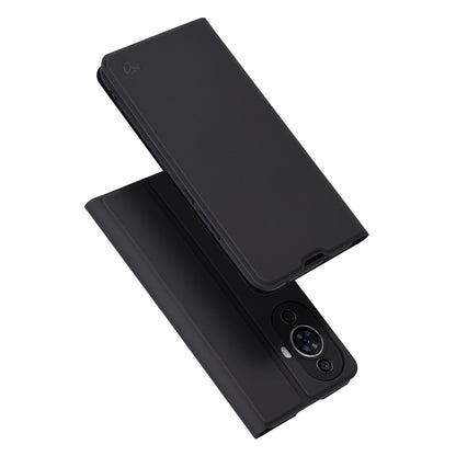 Ovitek za Huawei nova 12s / nova 11, Techsuit, Magskin Book, Črn