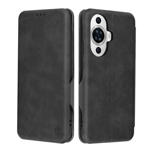 Ovitek za Huawei nova 12s / nova 11, Techsuit, Safe Wallet Plus, Črn