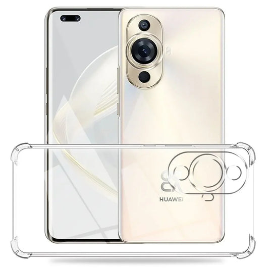Ovitek za Huawei nova 12s / nova 11, Techsuit, odporen na udarce, prozoren