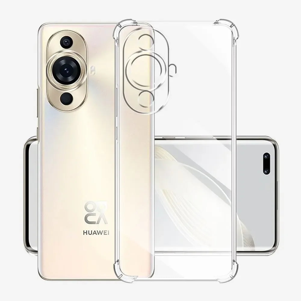Ovitek za Huawei nova 12s / nova 11, Techsuit, odporen na udarce, prozoren