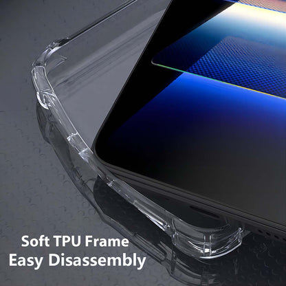 Case for Huawei nova 13, Techsuit, Shockproof Clear, Transparent