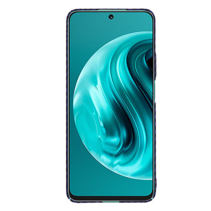 Ovitek za Huawei nova 13i / nova 12i, Techsuit, Carbonite FiberShell, Vijolična