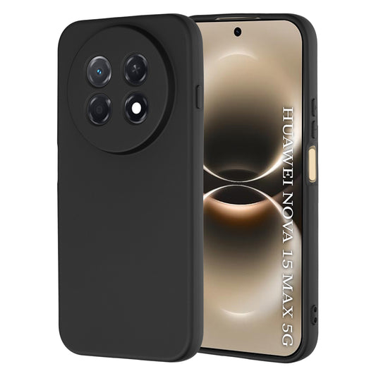 Ovitek za Huawei nova 15 Max, Techsuit, SoftFlex, Črn