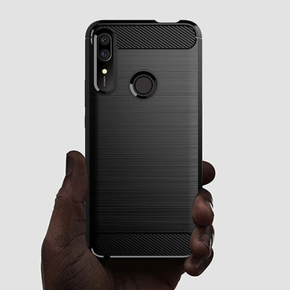 Ovitek za Huawei P Smart Z, Techsuit, Karbon, Črn