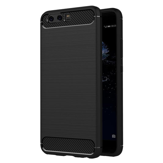 Ovitek za Huawei P10 Plus, Techsuit, Karbon, Črn