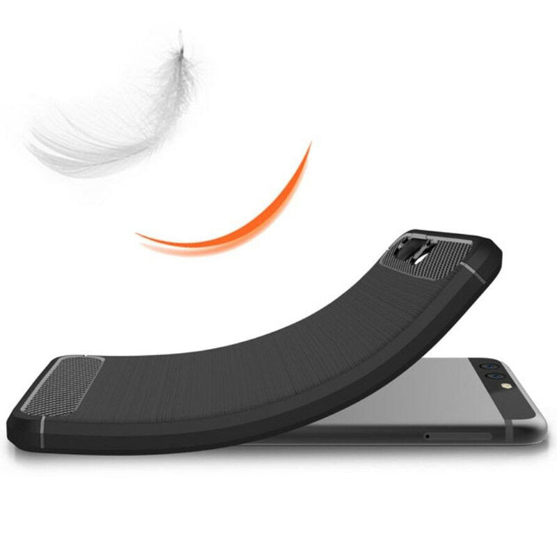 Ovitek za Huawei P10 Plus, Techsuit, Karbon, Črn