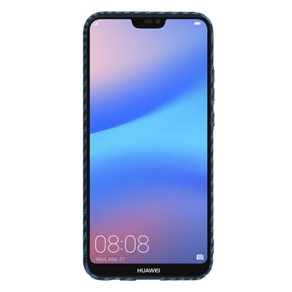 Ovitek za Huawei P20 Lite, Techsuit, Carbonite FiberShell, Turkizna