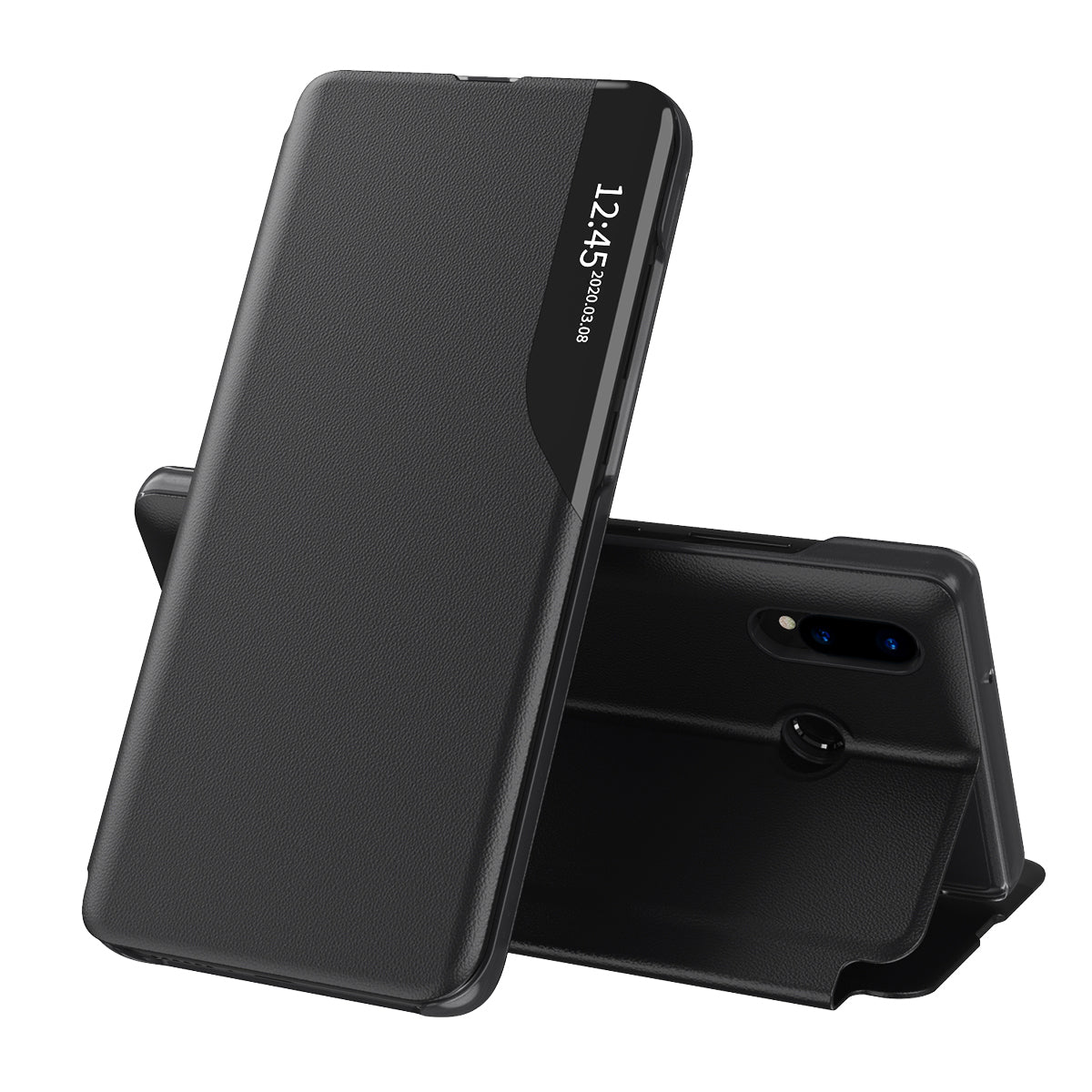 Ovitek za Huawei P20 Lite, Techsuit, eFold, Črn